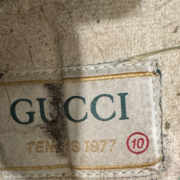 Gucci Beige and Brown Patterned Slip-On Loafers - Picture 13 of 14